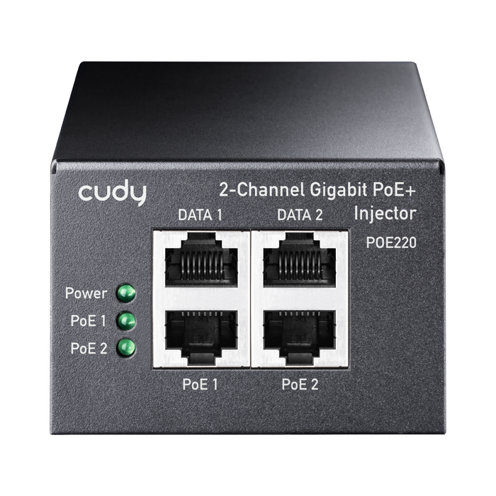 PoE injector Cudy POE220 Gigabit PoE+/PoE 2 x 30W - Суичове - без контрол<<<Мрежово оборудване<<<ValiAPI&&&Converters
