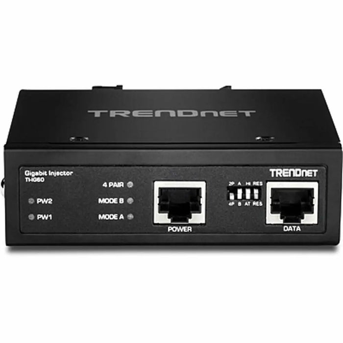 PoE Injector Trendnet TI-IG60 1000 Mbit/s Black - Компютър Мрежи и компоненти<<<Компютри|