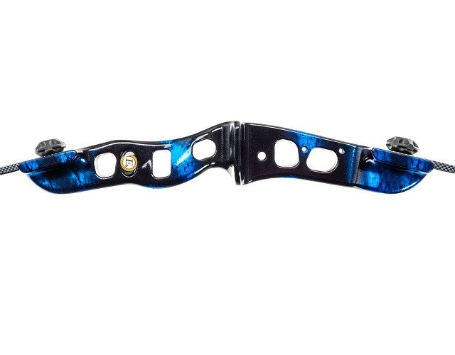Poe Lang EK Firestar 25 LBS Carbon Blue Compound Bow