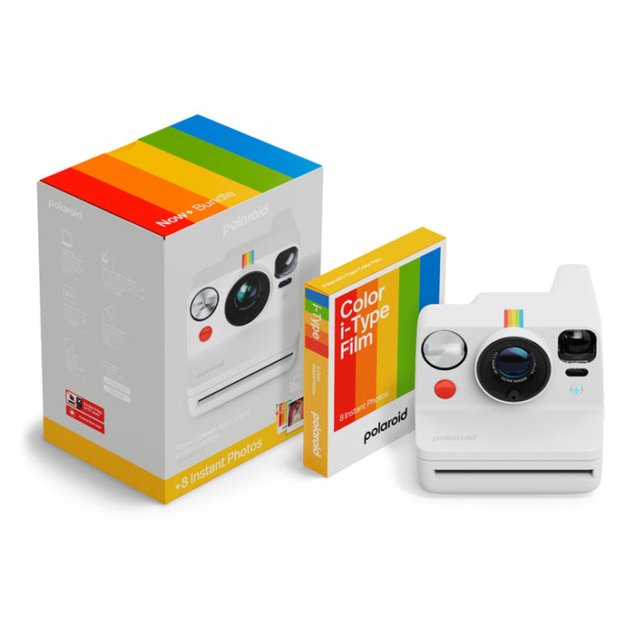 POLAROID NOW+ GEN 3 WHITE BUNDLE instant camera