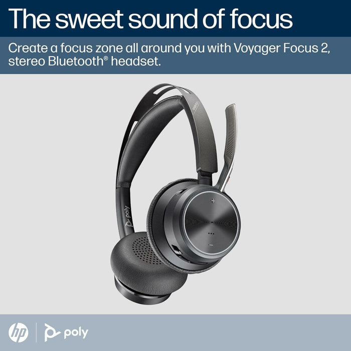 Headphones Poly A4HT2AA#AC3 Black