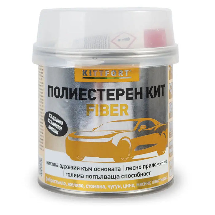 POLYESTER KIT WITH FIBERS 250 G KITTFORT - Китове<<<Лакове и импрегнанти за дърво<<<Бои и лакове<<<Praktiker