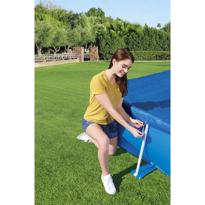 POOL COVER 259X170CM BESTWAY 58105 - Покривала и подложки<<<Басейни плажни артикули и оборудване<<<Градина<<<Praktiker