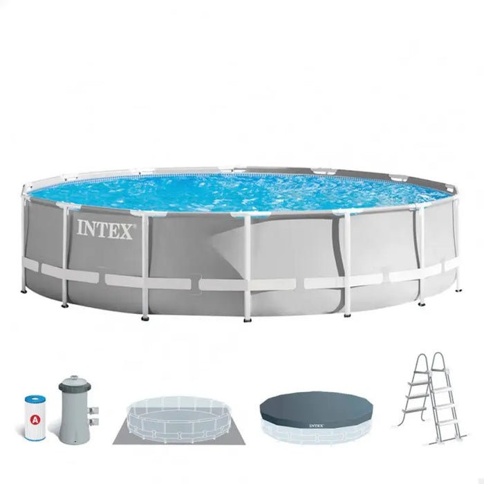 POOL F427X107CM INTEX 26720NP - Басейни с рамка<<<Басейни плажни артикули и оборудване<<<Градина<<<Praktiker&&&Басейни