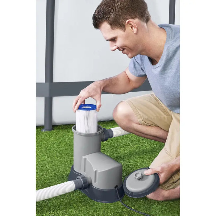 POOL FILTER PUMP 5678L/H BESTWAY 58389 - Филтърни помпи хлоринатори нагреватели<<<Басейни плажни артикули и