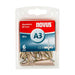 POP RIVET 3X6 MM NOVUS 30 PCS - Поп-нитове и капси<<<Консумативи за електроинструменти<<<Инструменти и