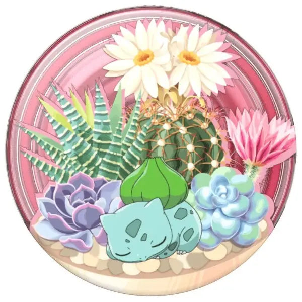 Popsockets 2 Bulbasaur Terrarium Holder and Phone Stand - Cell phone holders<<<HurtelXML