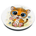 Popsockets 2 Happy Cat Holder and Phone Stand - Cell phone holders<<<HurtelXML