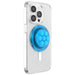 Popsockets Translucent FG-Popper MagSafe Phone Holder and Stand - Blue - Cell phone holders<<<HurtelXML