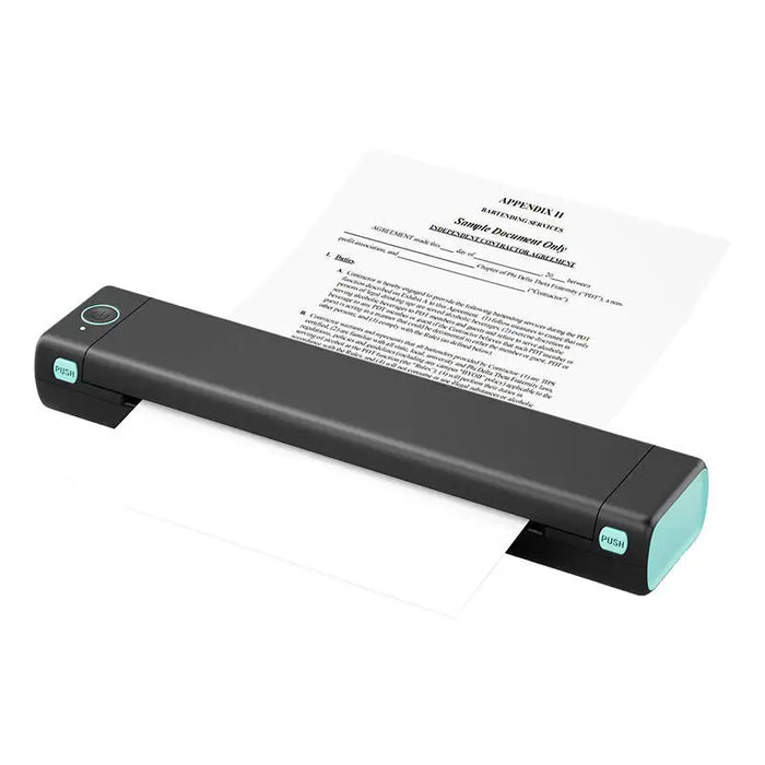 Portable A4 label printer Phomemo M08F (black and green) - Label printers<<<Label printers<<<Office<<<InnproXML