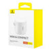 Portable Air Pump Baseus PocketGo (White) - Camping<<<Outdoor<<<InnproXML