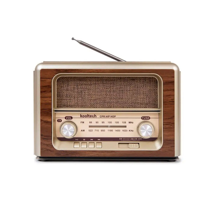 Portable Bluetooth Radio Kooltech Retro AM/FM - CD радио<<<Електроника Звук<<<Компютри| Електроника<<<BigBuy