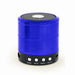 Portable Bluetooth Speakers GEMBIRD SPK-BT-08-B Black/Blue 3 W 4 W - Електроника Звук<<<Компютри|