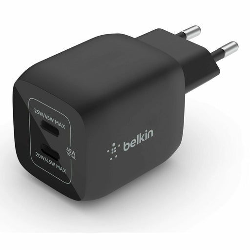 Portable charger Belkin 60 W Black - Компютър Мрежи и компоненти<<<Компютри| Електроника<<<BigBuy&&&Батерии за