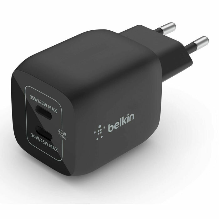 Portable charger Belkin 60 W Black - Компютър Мрежи и компоненти<<<Компютри| Електроника<<<BigBuy&&&Батерии за