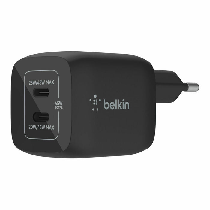 Portable charger Belkin 60 W Black - Компютър Мрежи и компоненти<<<Компютри| Електроника<<<BigBuy&&&Батерии за