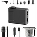 Portable compressor pump HOTO QWCQB002 (3x 2500 mAh 150 PSI 350 L 12V) - Mini compressors<<<Car accessories<<<InnproXML