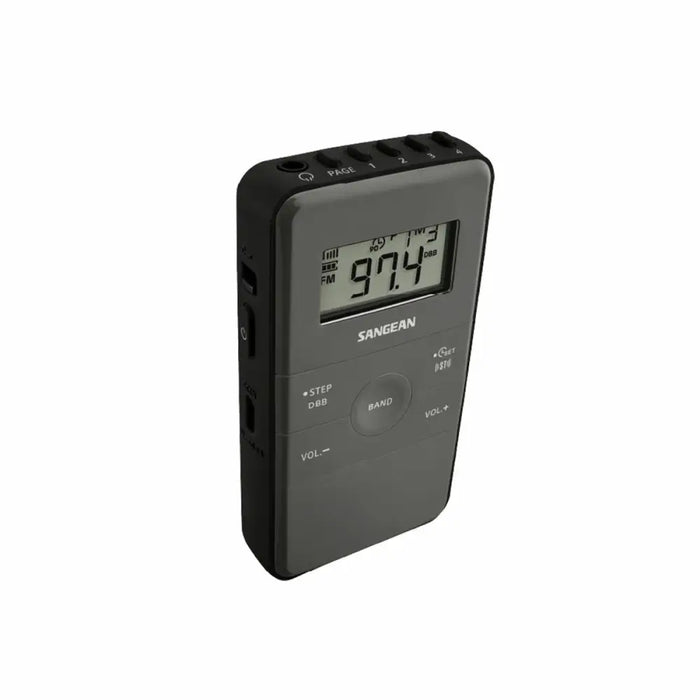 Portable Digital Radio Sangean Black AM/FM Rechargeable - Електроника Звук<<<Компютри| Електроника<<<BigBuy&&&CD