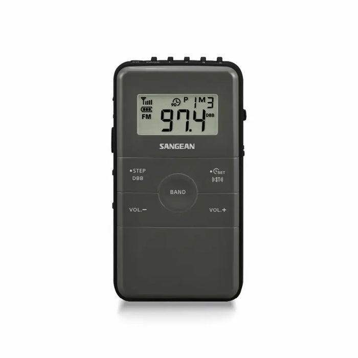 Portable Digital Radio Sangean Black AM/FM Rechargeable - Електроника Звук<<<Компютри| Електроника<<<BigBuy&&&CD