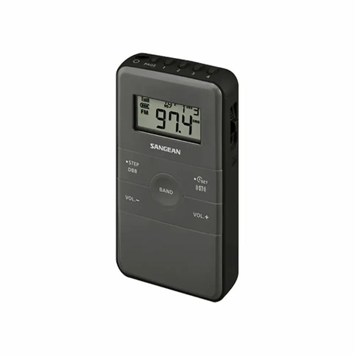Portable Digital Radio Sangean Black AM/FM Rechargeable - Електроника Звук<<<Компютри| Електроника<<<BigBuy&&&CD