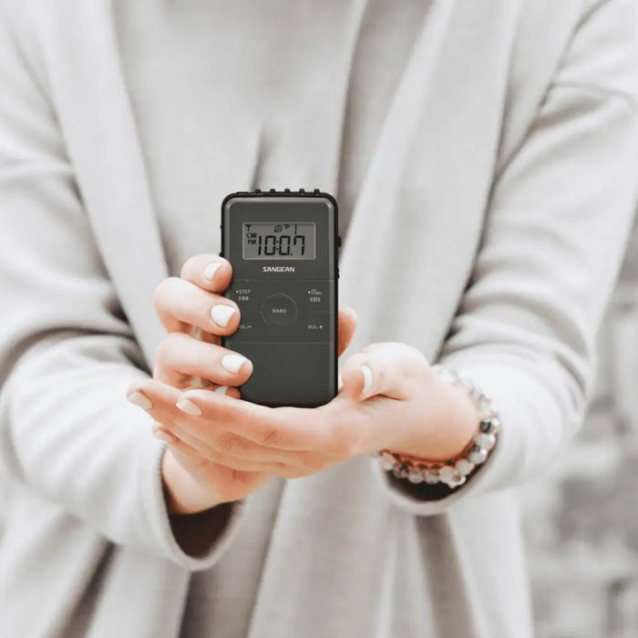 Portable Digital Radio Sangean Black AM/FM Rechargeable - Електроника Звук<<<Компютри| Електроника<<<BigBuy&&&CD