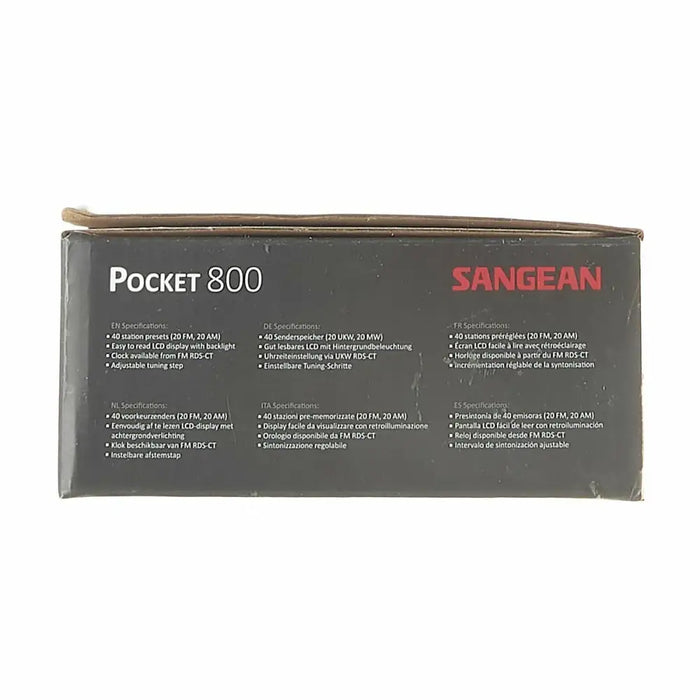 Portable Digital Radio Sangean DT-800 Black AM/FM - Електроника Звук<<<Компютри| Електроника<<<BigBuy&&&CD