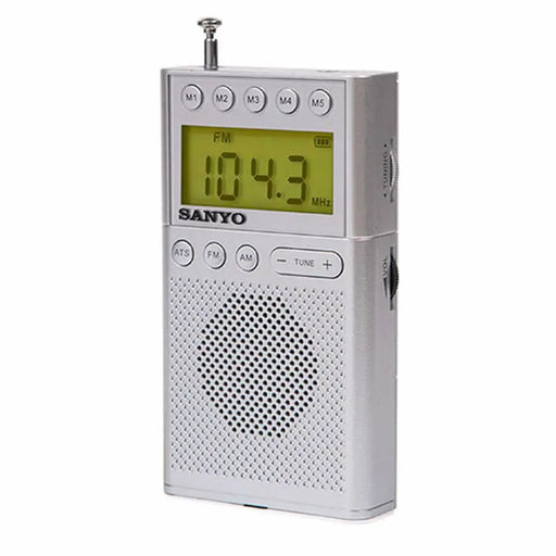 Portable Digital Radio Sanyo Silver AM/FM - Електроника Звук<<<Компютри| Електроника<<<BigBuy&&&CD радио<<<Електроника