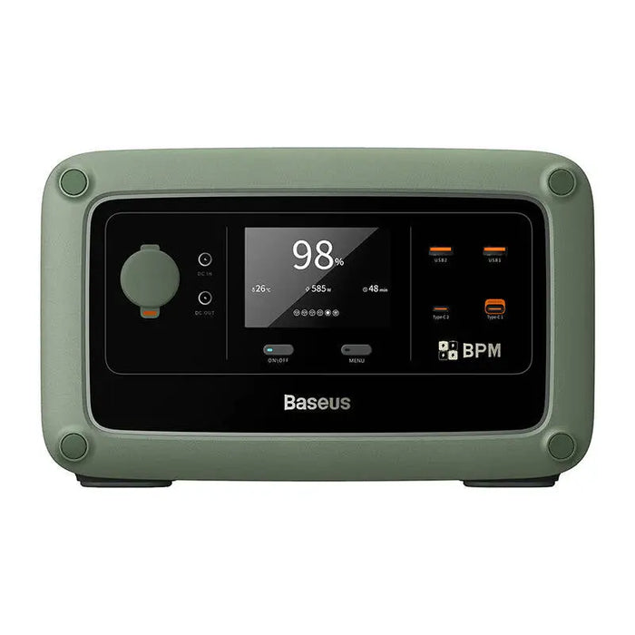 Portable Power Station Baseus Energy Stack 600W Green - Power stations<<<Power stations<<<Energy<<<InnproXML