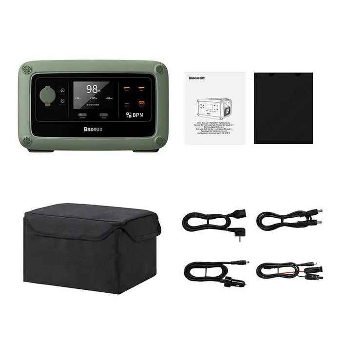 Portable Power Station Baseus Energy Stack 600W Green - Power stations<<<Power stations<<<Energy<<<InnproXML