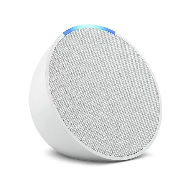 Portable smart speaker Amazon Echo Pop Bluetooth Alexa White - Преносими тонколони<<<Електроника и