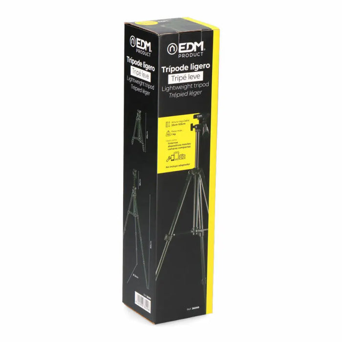 Portable tripod EDM 36099 - Електроника Фотография и Видео<<<Компютри| Електроника<<<BigBuy&&&Аксесоари за Фотоапарати