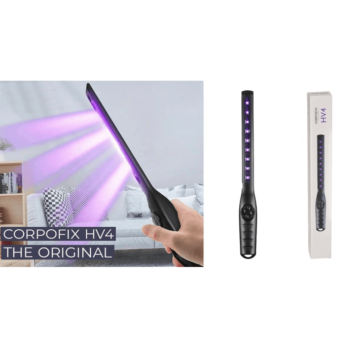 Portable UV germicidal UV lamp Corpofix HV4 for disinfection against bacteria and viruses, rechargeable battery