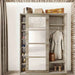 PORTMANTO WITH SLIDING DOOR IRIM CITY 4054 150X200X38 CM. - Портманта<<<Мебели и обков<<<Мебели и интериор<<<Praktiker