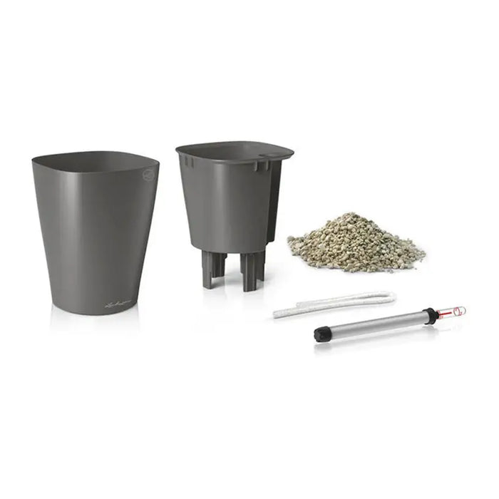 POT 14X14CM WITH IRRIGATION SYSTEM LECHUZA DELTINI - Саксии<<<Саксии кашпи и