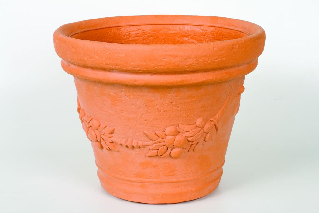 FLOWER POT ELIOS ROUND D35CM PVC