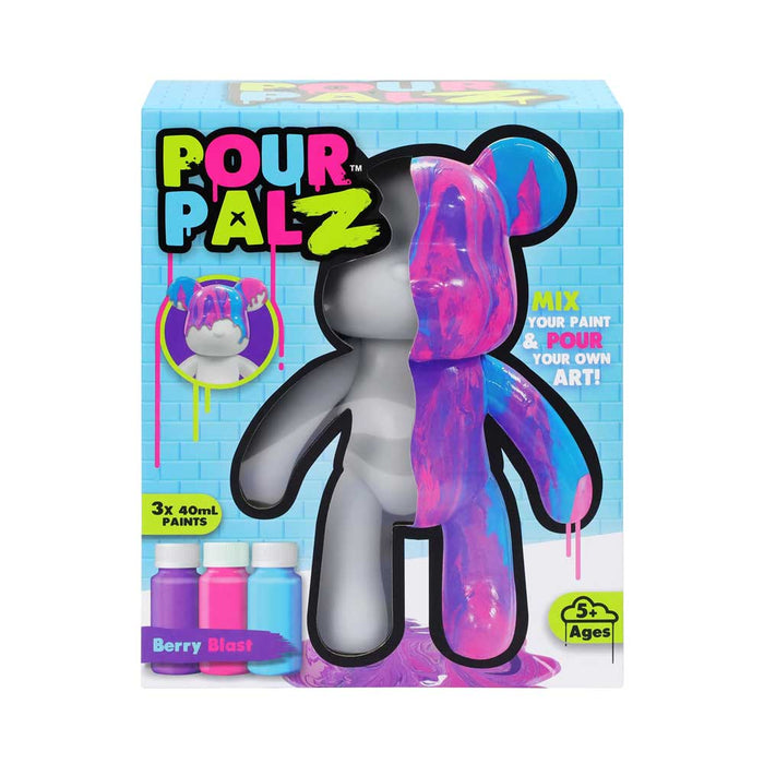 Творчески комплект Pour PalZ - Berry Blast, мече за оцветяване