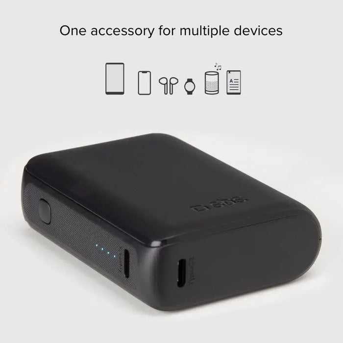 POWER BANK 10 000mAh 2xUSB-C 1xUSB A 10W SBS - BLACK - Външни батерии<<<Аксесоари за мобилни устройства и