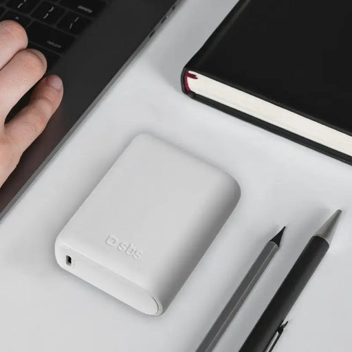 POWER BANK 10,000mAh 2xUSB-C 1xUSB A 10W SBS - WHITE - Външни батерии<<<Аксесоари за мобилни устройства и
