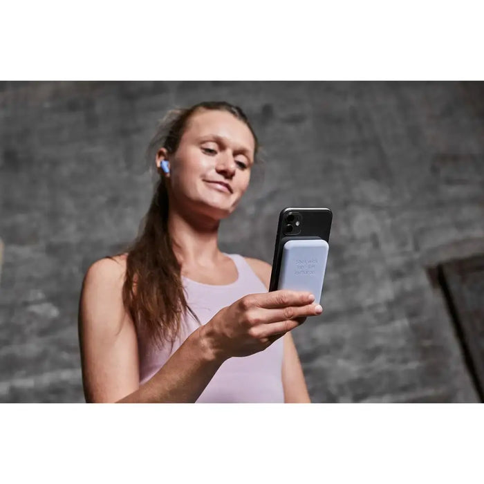 Power Bank with Wireless Charger Kreafunk Grey 5000 mAh - Електроника Телефони и таблети<<<Компютри|
