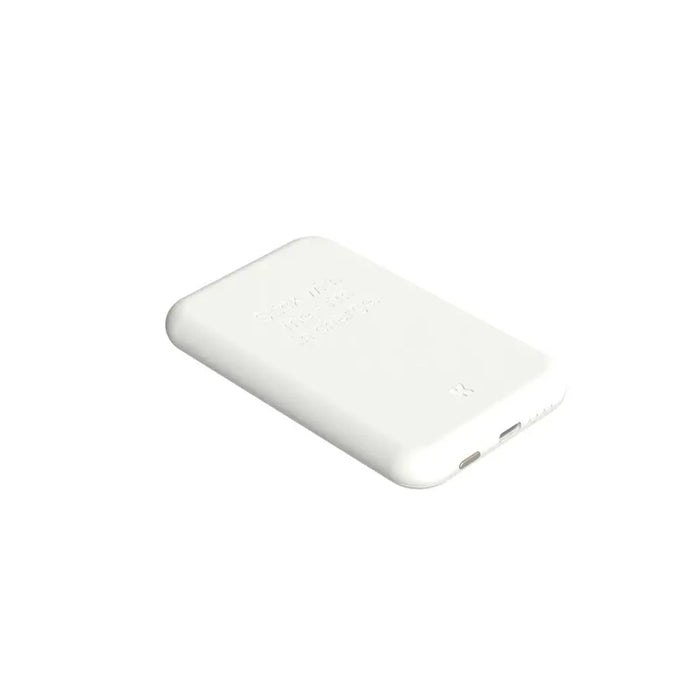 Power Bank with Wireless Charger Kreafunk White 5000 mAh - Електроника Телефони и таблети<<<Компютри|
