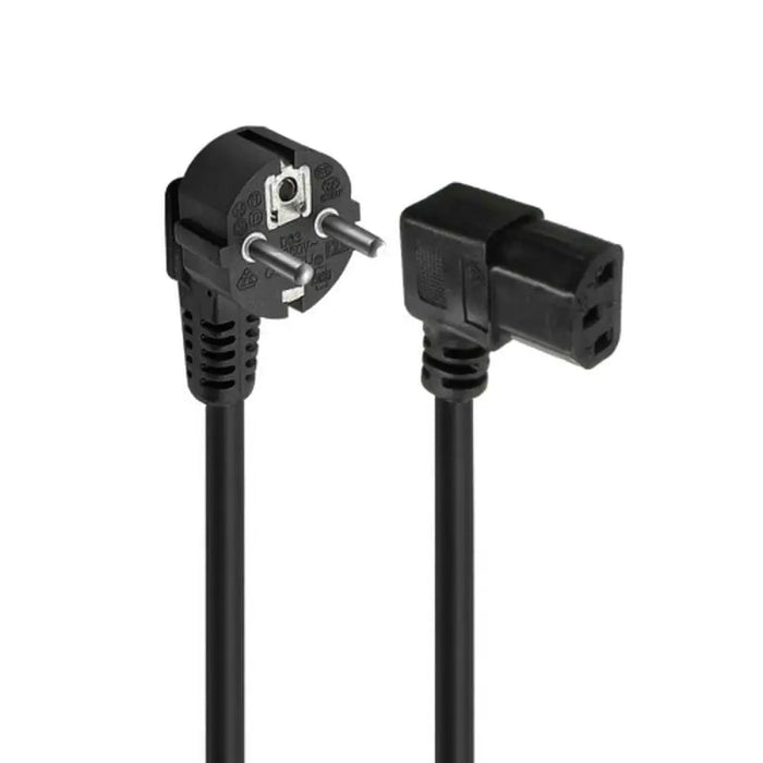 Power Cord Ewent EC1910 Black 1,8 m - Компютър Кабели и адаптери<<<Компютри| Електроника<<<BigBuy&&&Захранващи