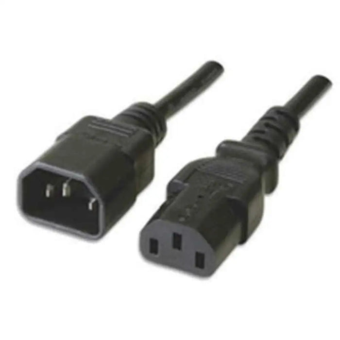 Power Cord Ewent VDE C14-C13 (1,8 m) - Компютър Кабели и адаптери<<<Компютри| Електроника<<<BigBuy&&&Захранващи