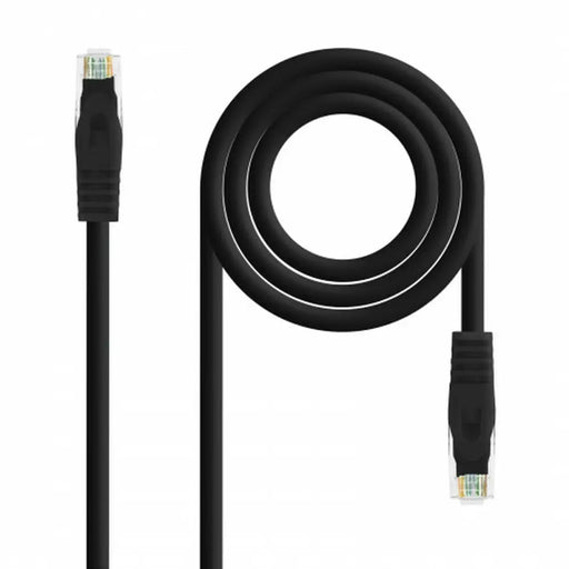 Power Cord NANOCABLE 10.20.1803-BK 3 m Black - Компютър Кабели и адаптери<<<Компютри| Електроника<<<BigBuy&&&Захранващи