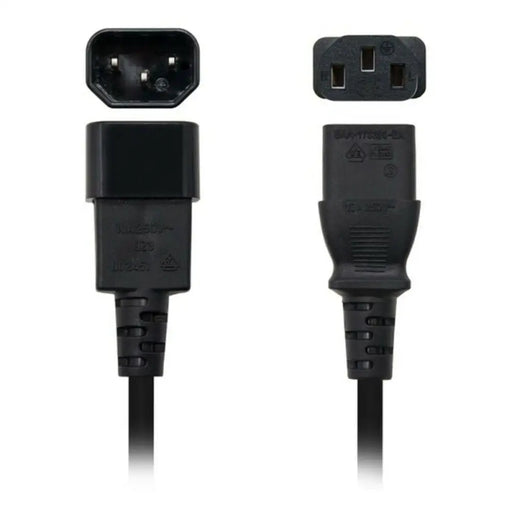 Power Cord NANOCABLE 10.22.0203 (3 m) - Компютър Кабели и адаптери<<<Компютри| Електроника<<<BigBuy&&&Захранващи