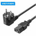 Power Cord Vention ZCJBAC 1,8 m - Компютър Кабели и адаптери<<<Компютри| Електроника<<<BigBuy&&&Захранващи