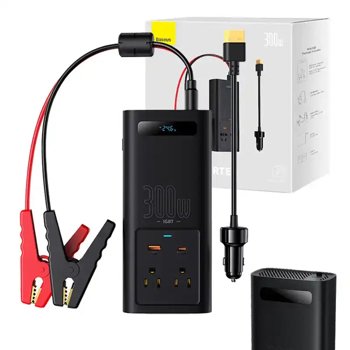 Power Inverter Baseus 300W (24V CN/EU) (black) - Other<<<Car accessories<<<InnproXML