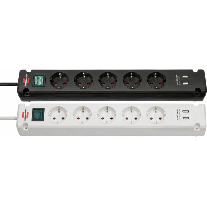 Power Socket - 5 sockets with Switch Brennenstuhl Bremounta 3600 W USB x 2 (3 m) - Електроника Периферни и резервни