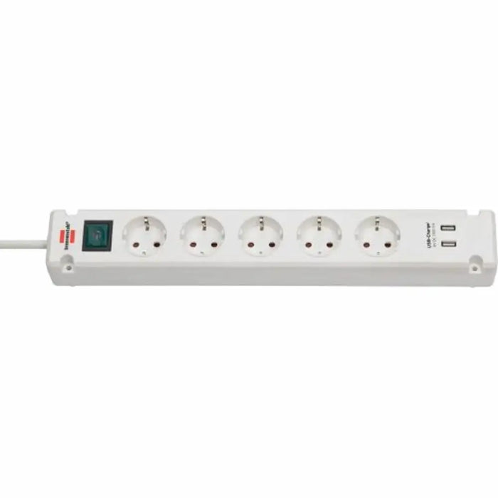 Power Socket - 5 sockets with Switch Brennenstuhl Bremounta 3600 W USB x 2 (3 m) - Електроника Периферни и резервни