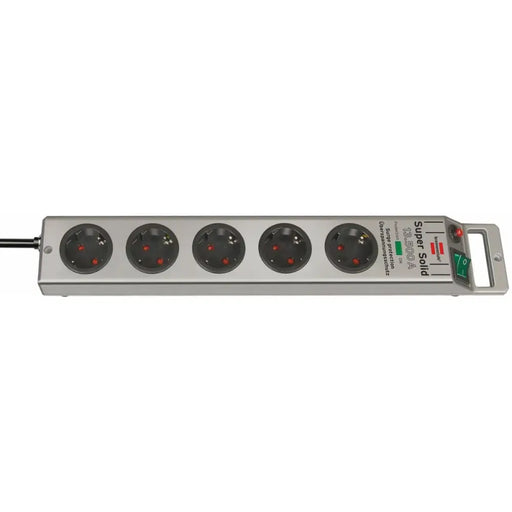 Power Socket - 5 sockets with Switch Brennenstuhl Super-Solid 3600 W (2,5 m) - Електроника Периферни и резервни