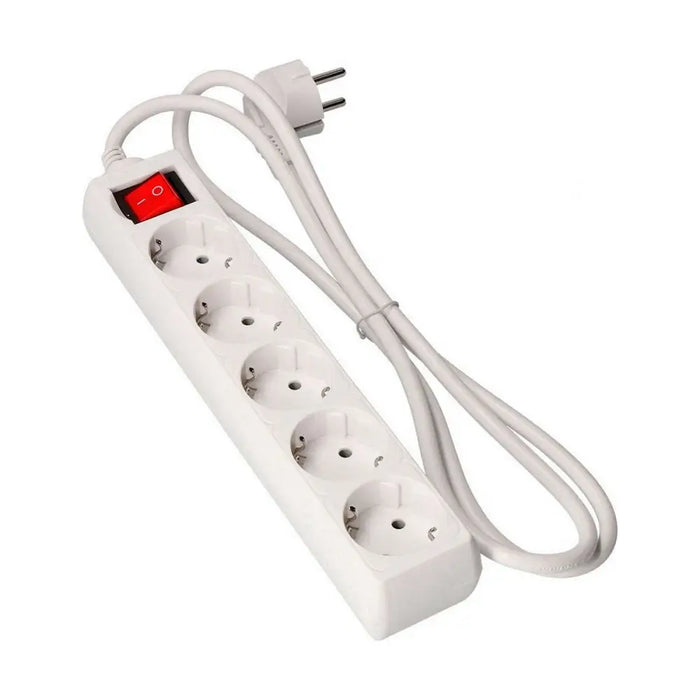 Power Socket - 5 sockets with Switch EDM 41045 Schuko (3 m) - Електроника Периферни и резервни части<<<Компютри|